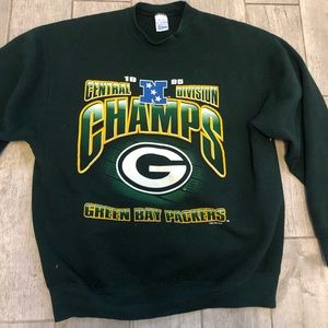 Vintage Green Bay Packers Crewneck Sweatshirt Size XL